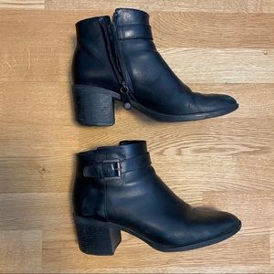 Geox Respira Leather Ankle Boots